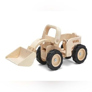 Like New Plan Toys Bulldozer Wood Truck